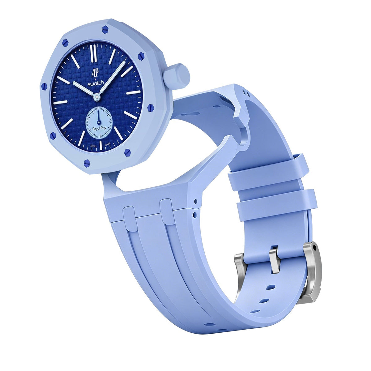 [Elara]OAK POP 限定ライトブルーシリコンストラップ