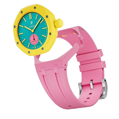 [Elara]OAK POP EXKLUSIV PINK SILIKONBAND