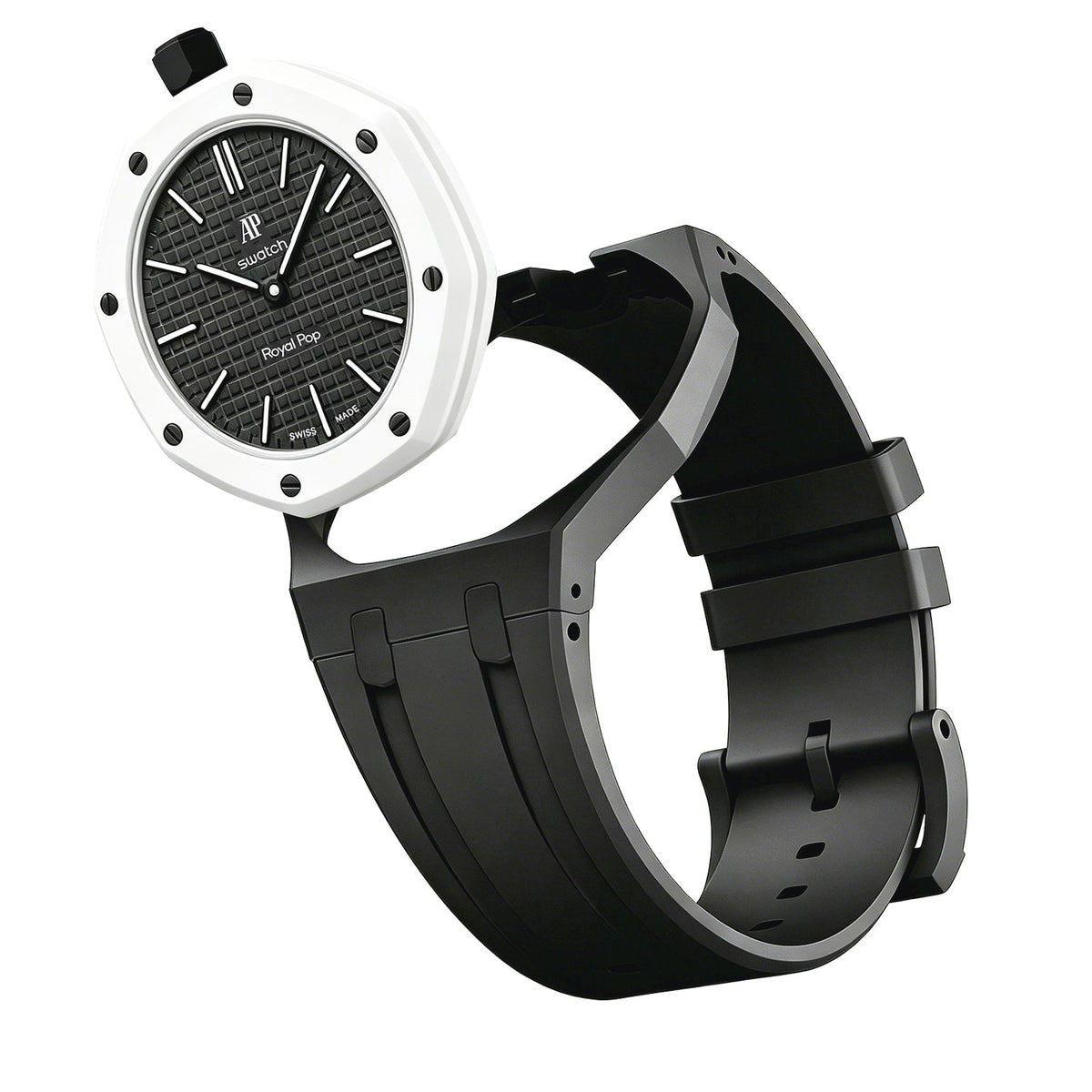 [Elara]OAK POP 限定 ブラックシリコンストラップ