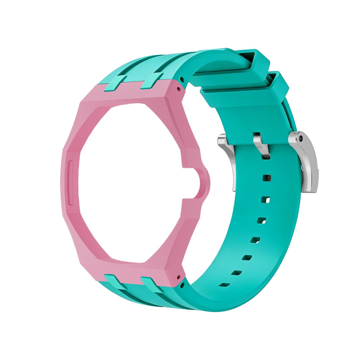 [Elara]OAK POP EXKLUSIV PINK UND GRÜNES SILIKONARMBAND