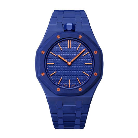 [Elara]OAK POP EXKLUSIV DUNKELBLAUES BIOCERAMIC ARMBAND
