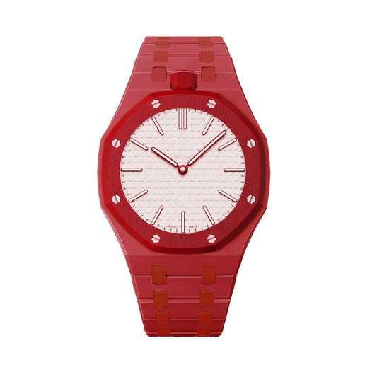 [Elara]OAK POP EXCLUSIVE RED BIOCERAMIC STRAP