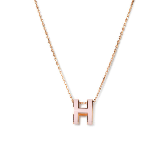 [Elara]POP H ANHÄNGER ROSÉGOLD