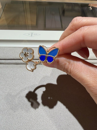 [Elara]SPRING BUTTERFLY OPEN RING