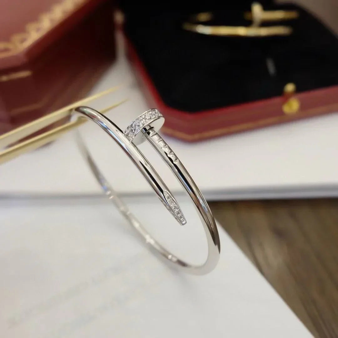 [Elara]JUSTE UN CLOU 3.5MM CLASSIC DIAMOND BANGLE