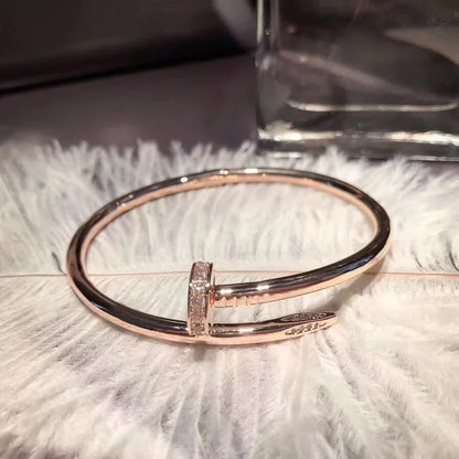 [Elara]JUSTE UN CLOU 3.5MM CLASSIC DIAMOND BANGLE