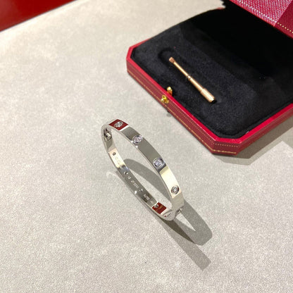 [Elara]CLASSIC 6.1MM LOVE BANGLE - 10-DIAMOND
