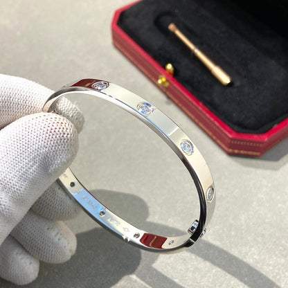 [Elara]CLASSIC 6.1MM LOVE BANGLE - 10-DIAMOND