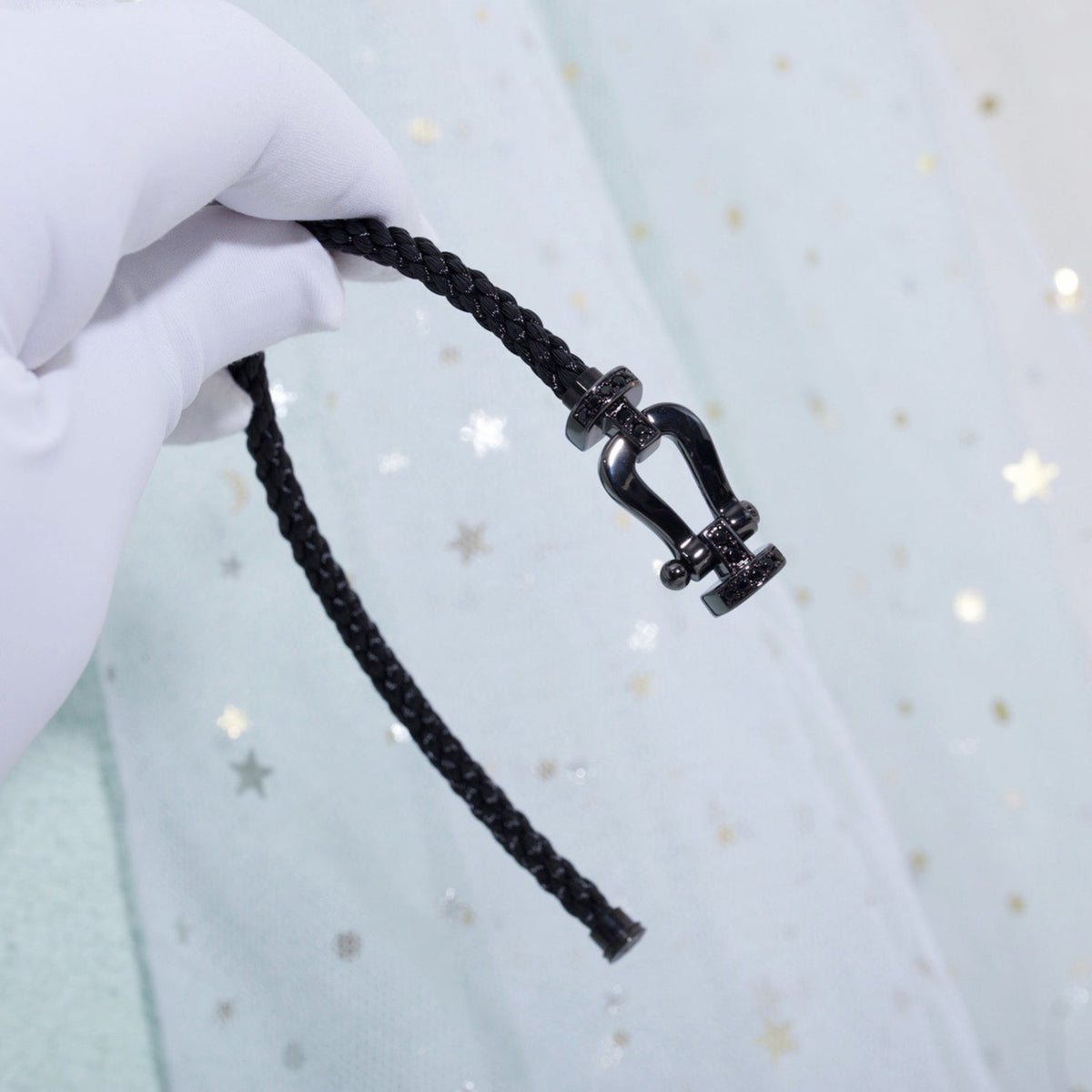 [Elara]FORCE LARGE SERIES BLACK SAMURAI BRACELET