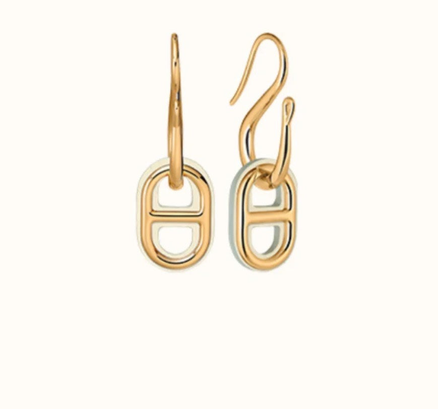 [Elara]HM O'MAILLON GOLD OHRRINGE