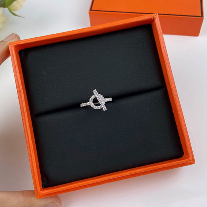 [Elara]ECHAPPEE RING SILVER DIAMOND