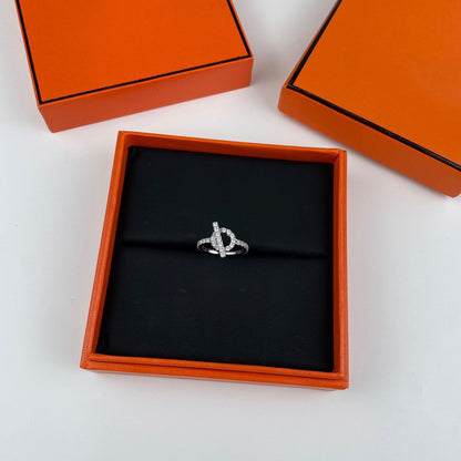 [Elara]ECHAPPEE RING SILVER DIAMOND