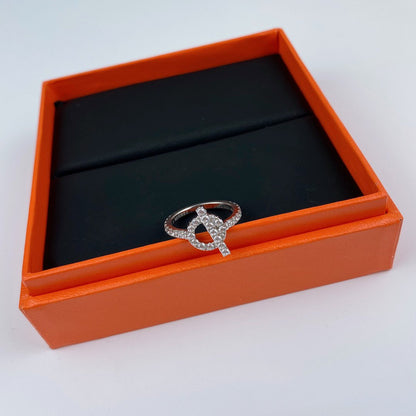 [Elara]ECHAPPEE RING SILVER DIAMOND