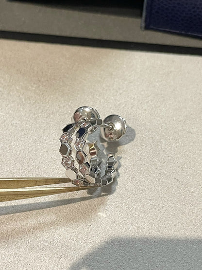 [Elara]Hollow Design Four-Leaf Clover Flower Shape Ring