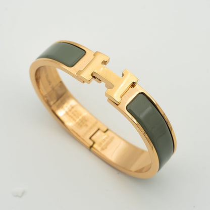 [Elara]H ブレスレット ブルーグリーン 12MM