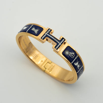 [Elara]H BRACELET BLUE CERAMIC