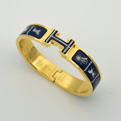 [Elara]H BRACELET BLUE CERAMIC