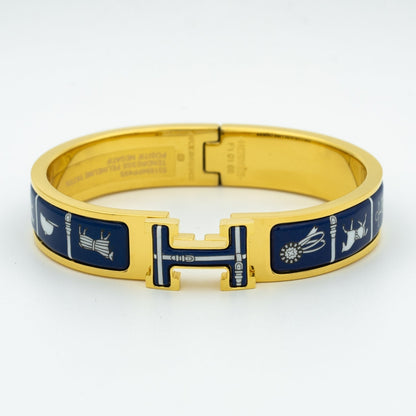 [Elara]H BRACELET BLUE CERAMIC