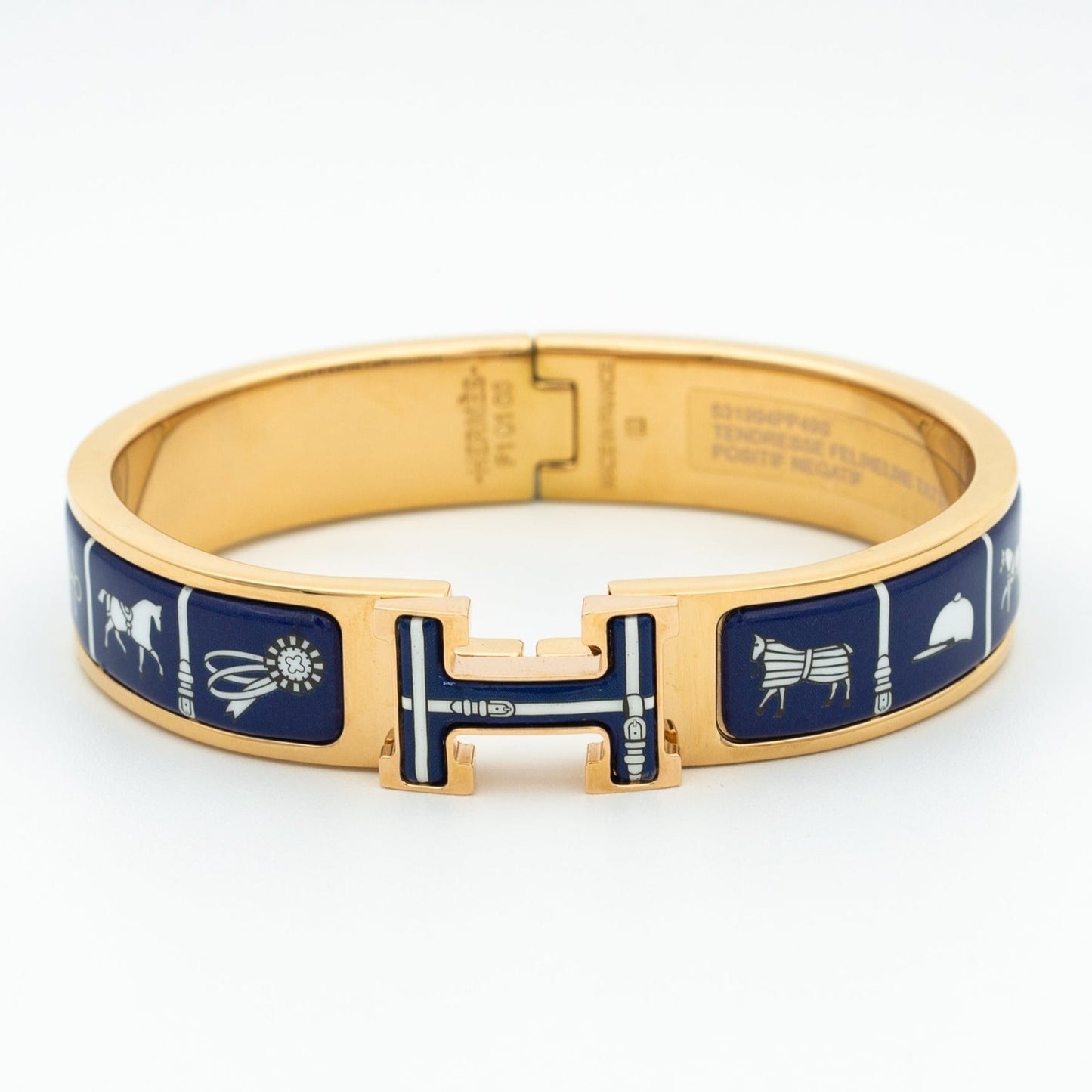 [Elara]H BRACELET BLUE CERAMIC