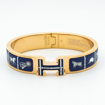 [Elara]H BRACELET BLUE CERAMIC