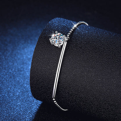 [Elara]ELEGANT HALF-MOON CURVE MOISSANITE BRACELET