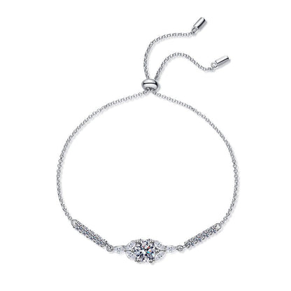 [Elara]BLOOMING STAR-FLOWER MOISSANITE BRACELET