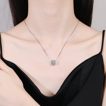 [Elara]ELEGANT SLIM-WAIST MOISSANITE NECKLACE