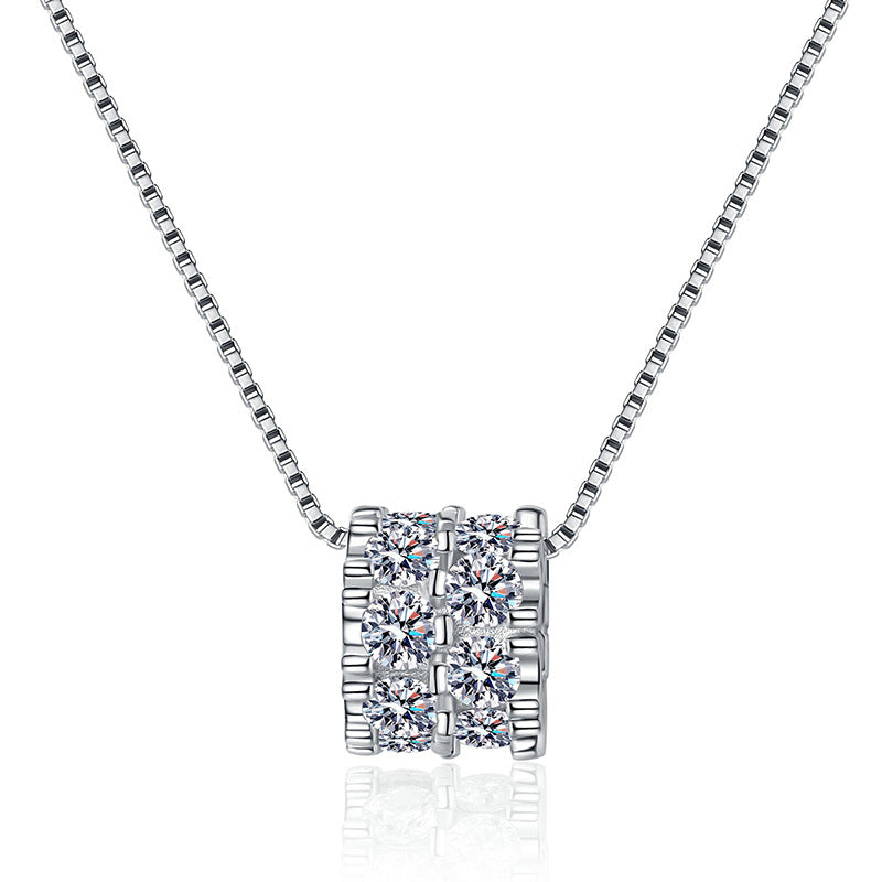 [Elara]ELEGANT SLIM-WAIST MOISSANITE NECKLACE