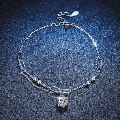[Elara]CLASSIC SOLITAIRE MOISSANITE BRACELET
