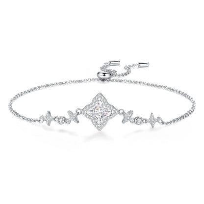 [Elara]MARQUISE-CLOVER MOISSANITE BRACELET