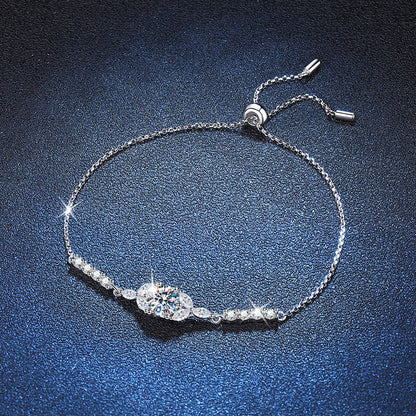 [Elara]BLOOMING STAR-FLOWER MOISSANITE BRACELET