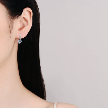 [Elara]DYNAMIC TASSEL MOISSANITE DROP EARRINGS