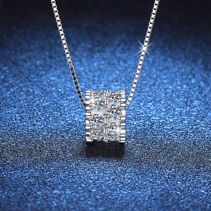 [Elara]ELEGANT SLIM-WAIST MOISSANITE NECKLACE