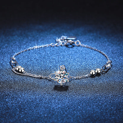 [Elara]CLASSIC SOLITAIRE MOISSANITE BRACELET