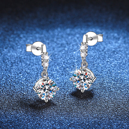 [Elara]DYNAMIC TASSEL MOISSANITE DROP EARRINGS