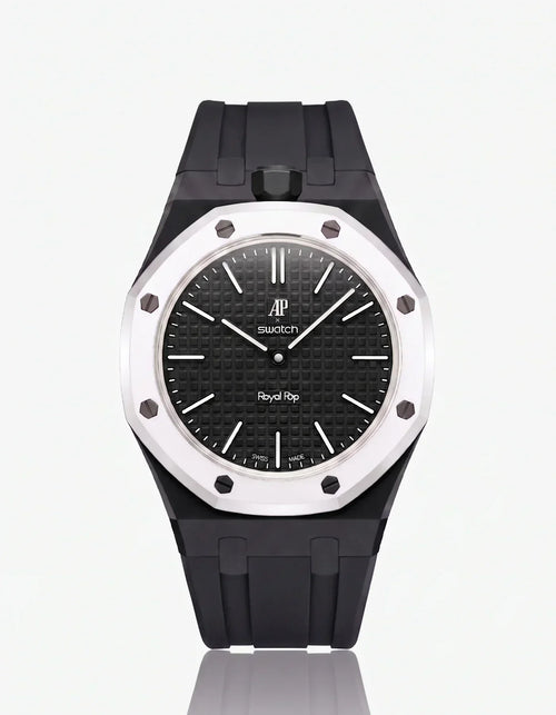 [Elara]SILICONE STRAP & CASE ROYAL POP OCHO NEGRO(カスタマイズカラー)