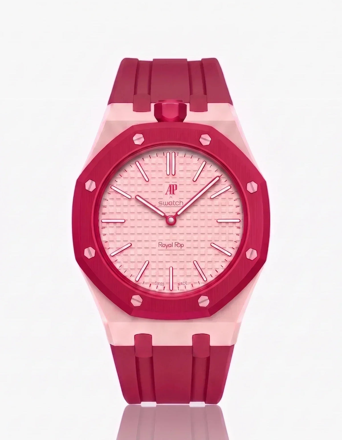 [
  {
    "Elara": "SILICONE STRAP & CASE ROYAL POP OTTO ROSSO（色をカスタマイズ）"
  }
]
