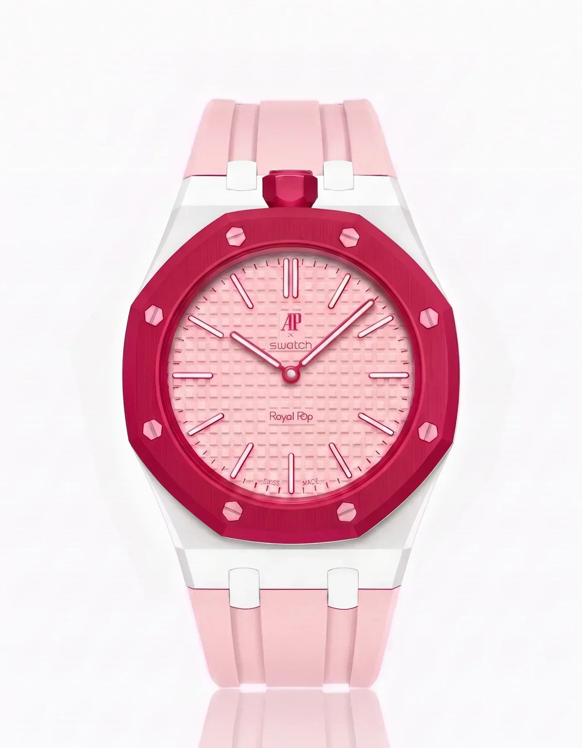 [
  {
    "Elara": "SILICONE STRAP & CASE ROYAL POP OTTO ROSSO（色をカスタマイズ）"
  }
]