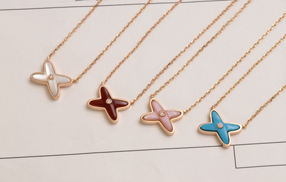 [Elara]JEUX DE NECKLACE 1 DIAMOND