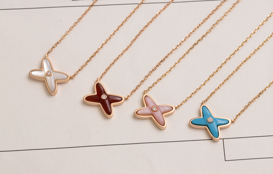 [Elara]JEUX DE NECKLACE 1 DIAMOND
