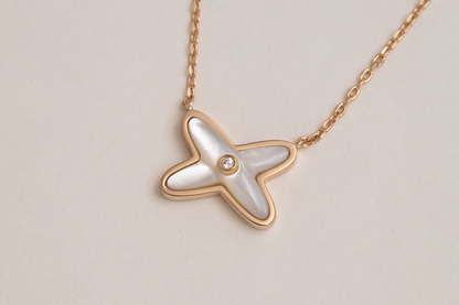[Elara]JEUX DE NECKLACE 1 DIAMOND