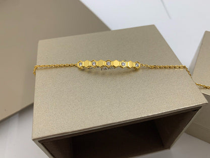 [Elara]BEE LOVE BRACELET DIAMOND