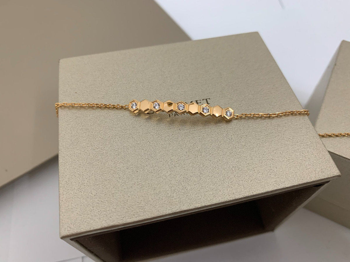 [Elara]BEE LOVE BRACELET DIAMOND