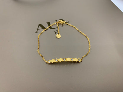 [Elara]BEE LOVE BRACELET DIAMOND