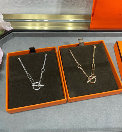 [Elara]HM STERLING CHAINE D'ANCRE HEART