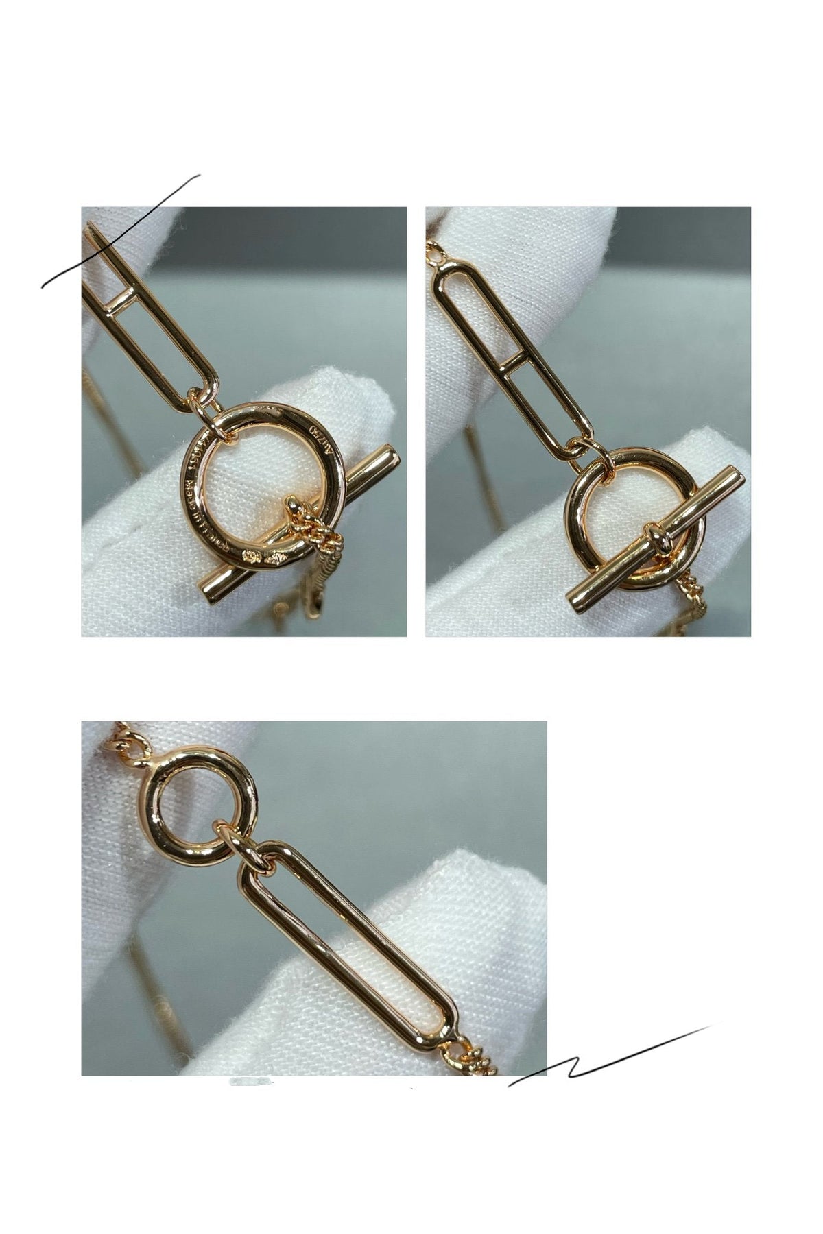 [Elara]HM STERLING CHAINE D'ANCRE HEART