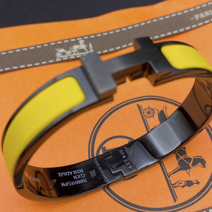 [Elara]CLIC HM SO BLACK YELLOW ブレスレット