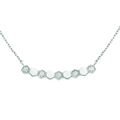 [Elara]BEE LOVE NECKLACE DIAMOND