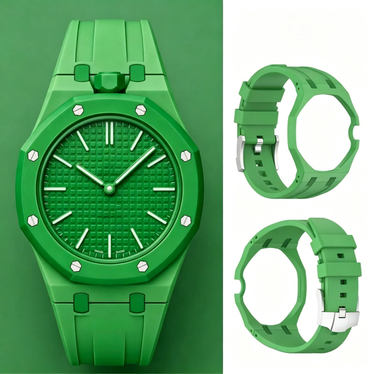 [Elara]ROYAL OAK POP EXCLUSIVE RUBBER STRAP