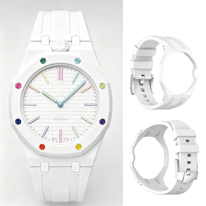 [Elara]ROYAL OAK POP EXCLUSIVE RUBBER STRAP